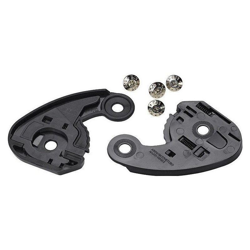 HJC HJ-41 plexihez tartalék mechanizmus fekete