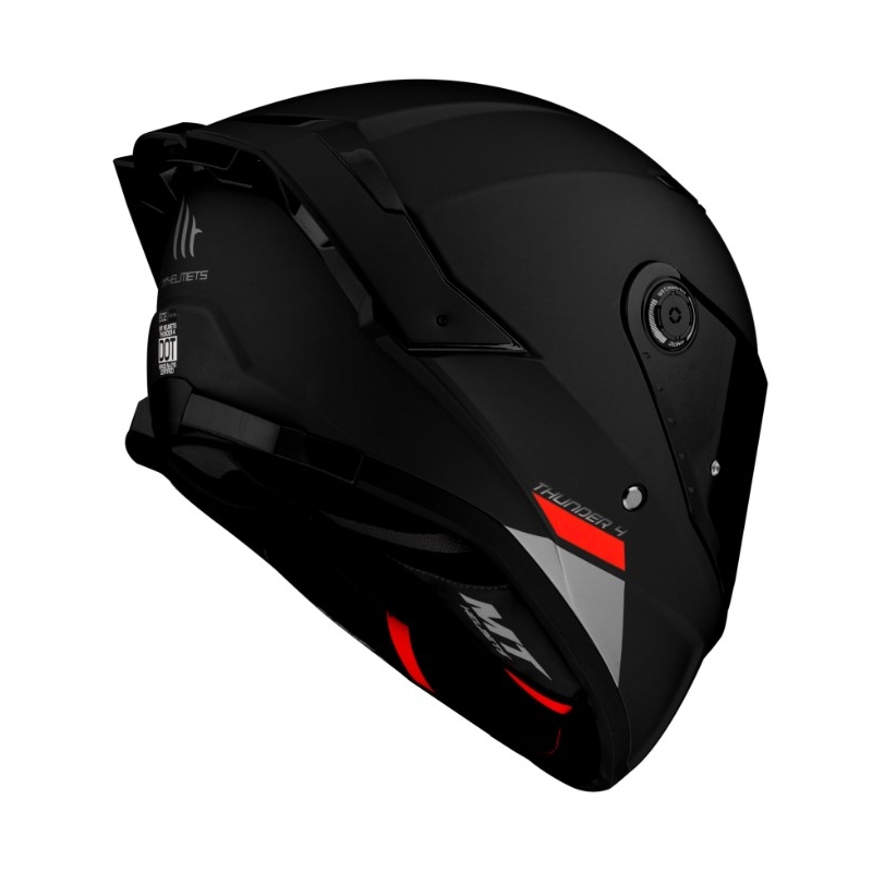 Teljes arcvédő bukósisak MT FF118SV Thunder 4 SV matt fekete - II. minőség