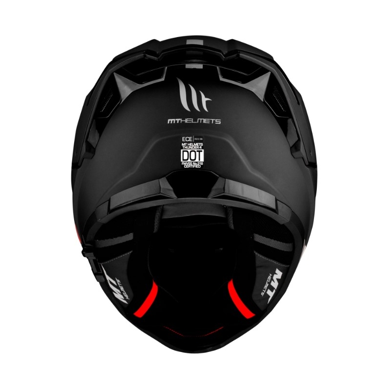 Teljes arcvédő bukósisak MT FF118SV Thunder 4 SV matt fekete - II. minőség