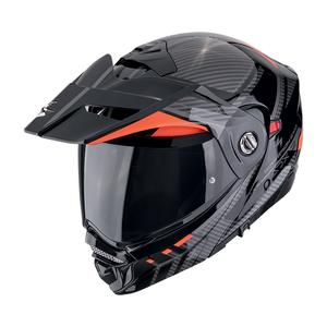 Scorpion ADX-2 LEWIS felnyitható bukósisak fekete-piros