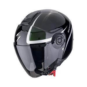 Scorpion EXO-CITY II INTERCITY nyitott motoros bukósisak fekete chameleon