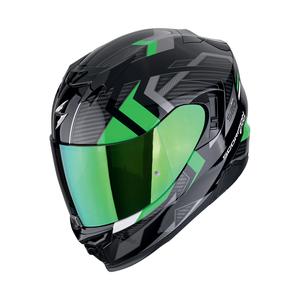 Scorpion EXO-520 EVO AIR SENSUS zárt motoros bukósisak fekete-zöld