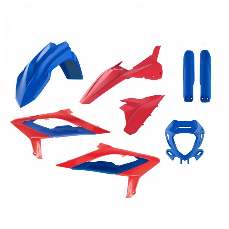 Dugattyú készlet POLISPORT Blue / Red