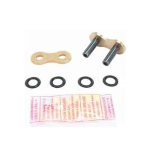 A lánc szegecselés patentszeme D.I.D Chain 525VX3 ZJ arany/fekete