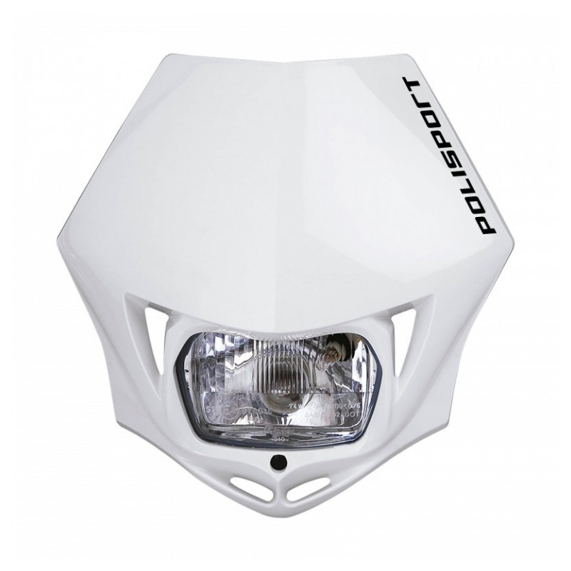 Fejidom lámpával POLISPORT MMX fehér