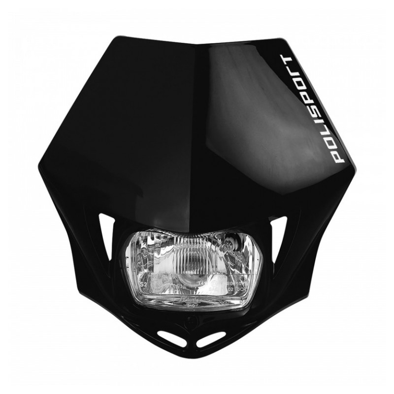 Fejidom lámpával POLISPORT MMX fekete