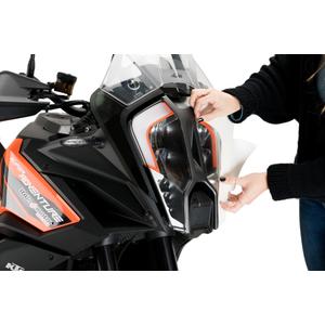 Adhere headlight protector PUIG 21444W áttetsző