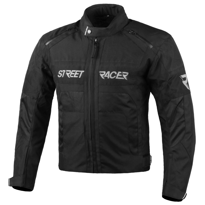 Motoros kabát Street Racer Definit fekete kiárusítás