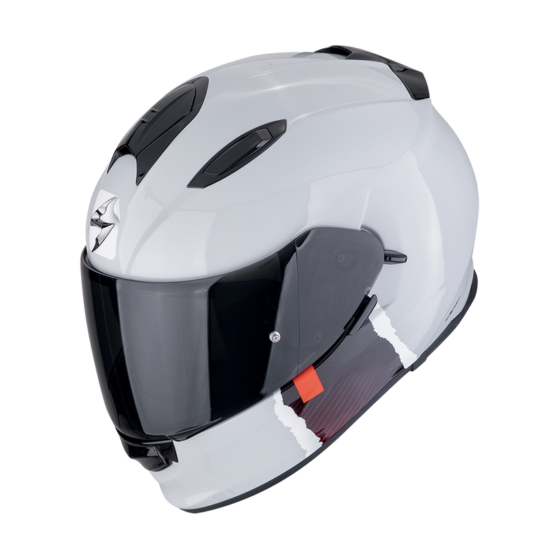 Scorpion EXO-491 CODE zárt motoros bukósisak szürke-piros kiárusítás