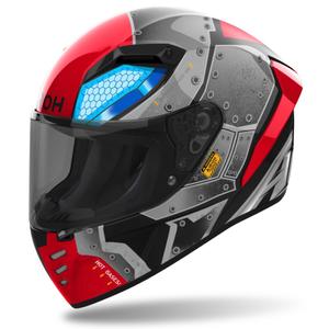 Airoh CONNOR Bot zárt motoros bukósisak fekete-szürke-piros