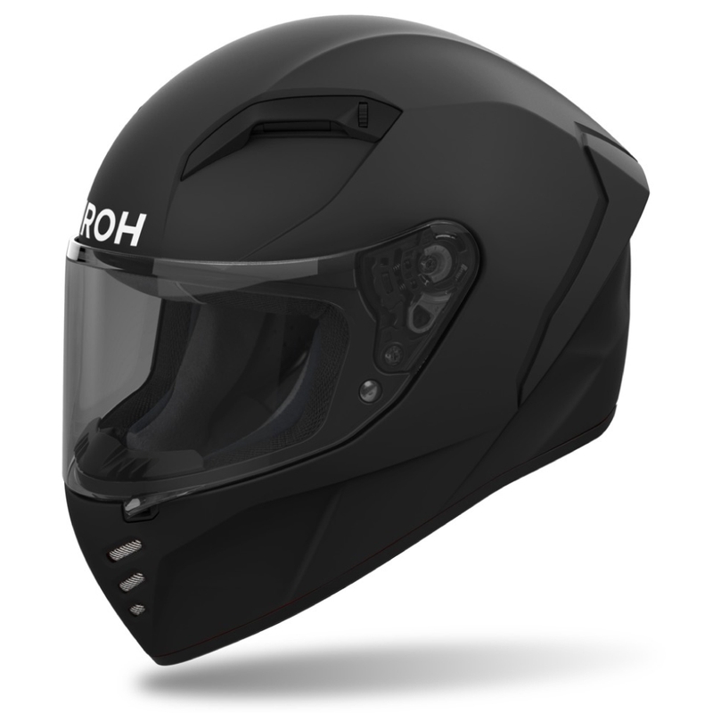 Airoh CONNOR Color zárt motoros bukósisak sötét szürke fekete matt