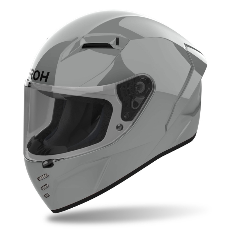 Airoh CONNOR Color zárt motoros bukósisak világos szürke