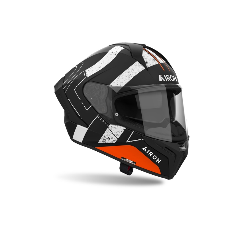 Airoh MATRYX Scope zárt motoros bukósisak matt narancssárga