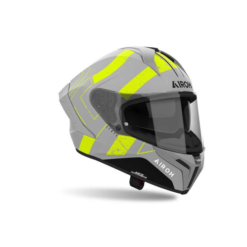 Airoh MATRYX Scope zárt motoros bukósisak matt sárga