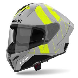 Airoh MATRYX Scope zárt motoros bukósisak matt sárga