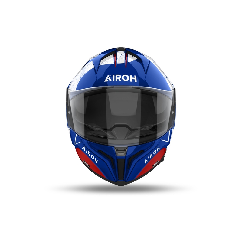 Airoh MATRYX Scope zárt motoros bukósisak kék-piros