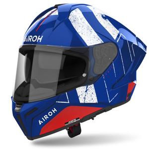 Airoh MATRYX Scope zárt motoros bukósisak kék-piros