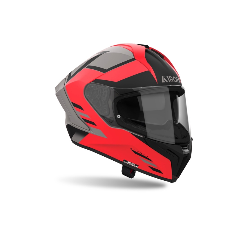 Airoh MATRYX Thron zárt motoros bukósisak matt narancssárga