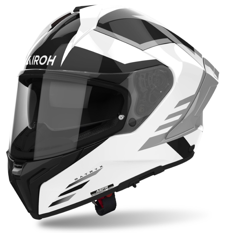 Airoh MATRYX Thron zárt motoros bukósisak fehér
