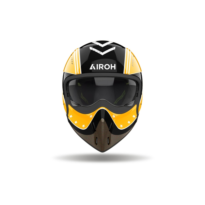 Airoh J110 Command levehető állú motoros bukósisak fényes sárga