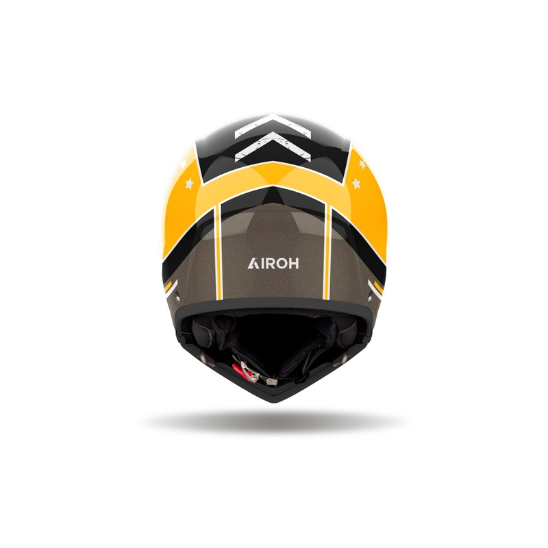 Airoh J110 Command levehető állú motoros bukósisak fényes sárga