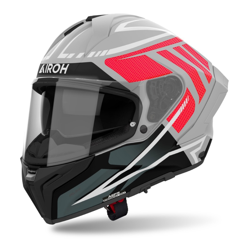 Airoh MATRYX Rider zárt motoros bukósisak matt piros