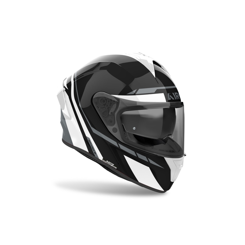 Airoh SPARK 2 Spinner zárt motoros bukósisak fényes fehér