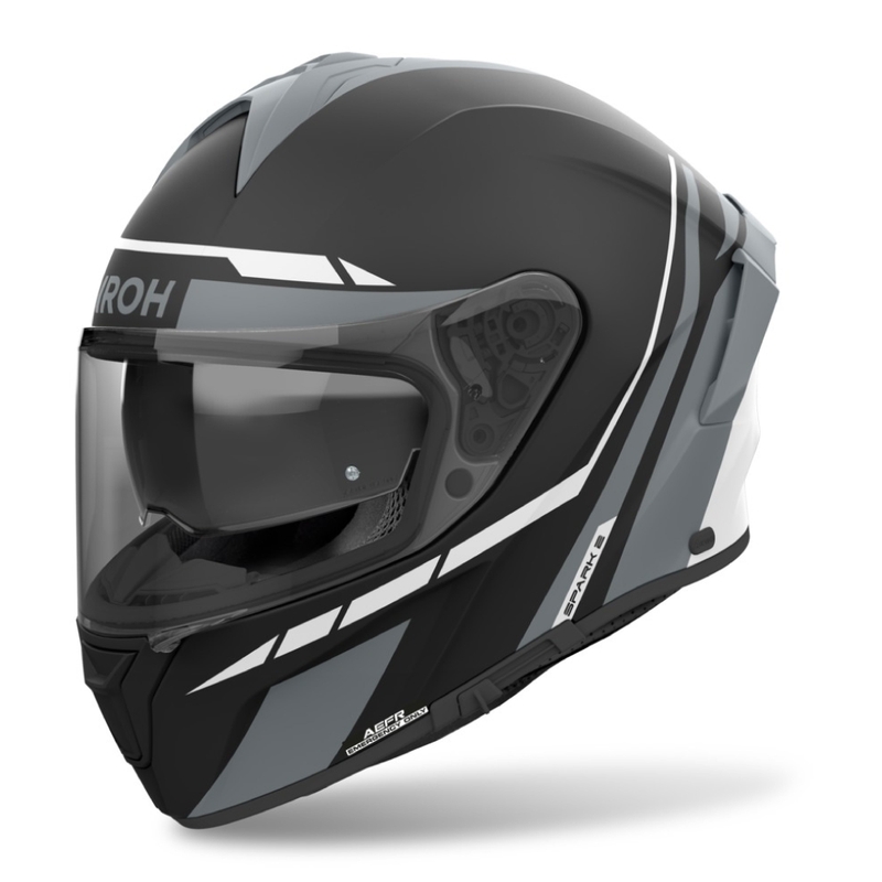 Airoh SPARK 2 Spinner zárt motoros bukósisak matt szürke