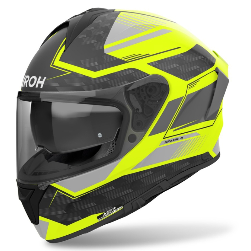 Airoh SPARK 2 Zenith zárt motoros bukósisak matt sárga