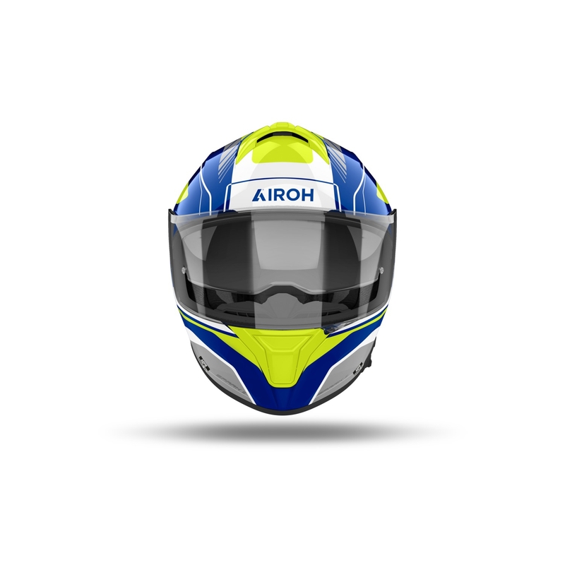 Airoh SPARK 2 Chrono zárt motoros bukósisak fényes kék-sárga