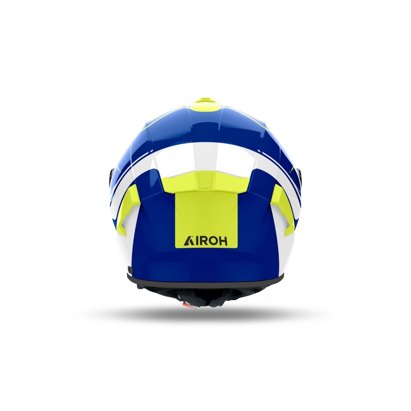 Airoh SPARK 2 Chrono zárt motoros bukósisak fényes kék-sárga
