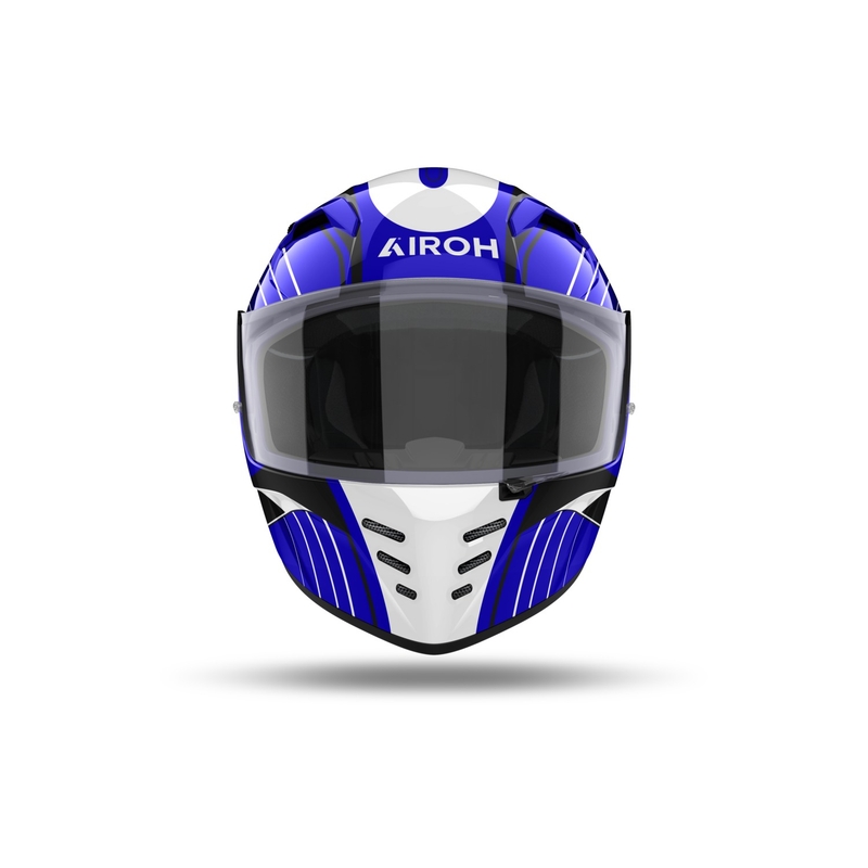Airoh CONNOR Achieve zárt motoros bukósisak fényes kék