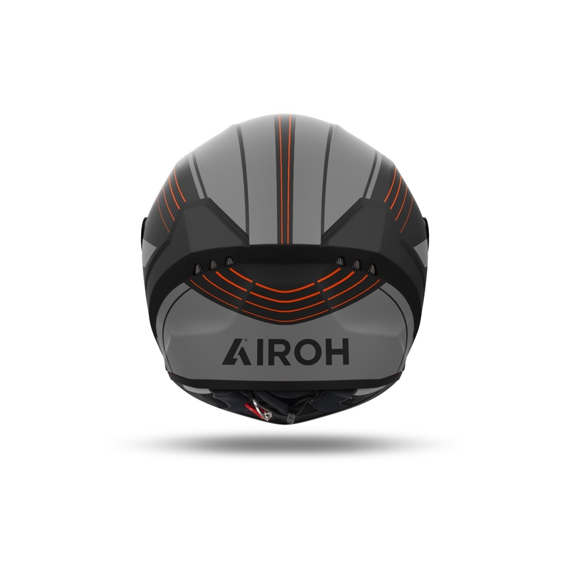 Airoh CONNOR Achieve zárt motoros bukósisak matt narancssárga