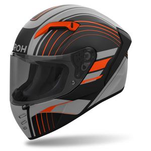 Airoh CONNOR Achieve zárt motoros bukósisak matt narancssárga