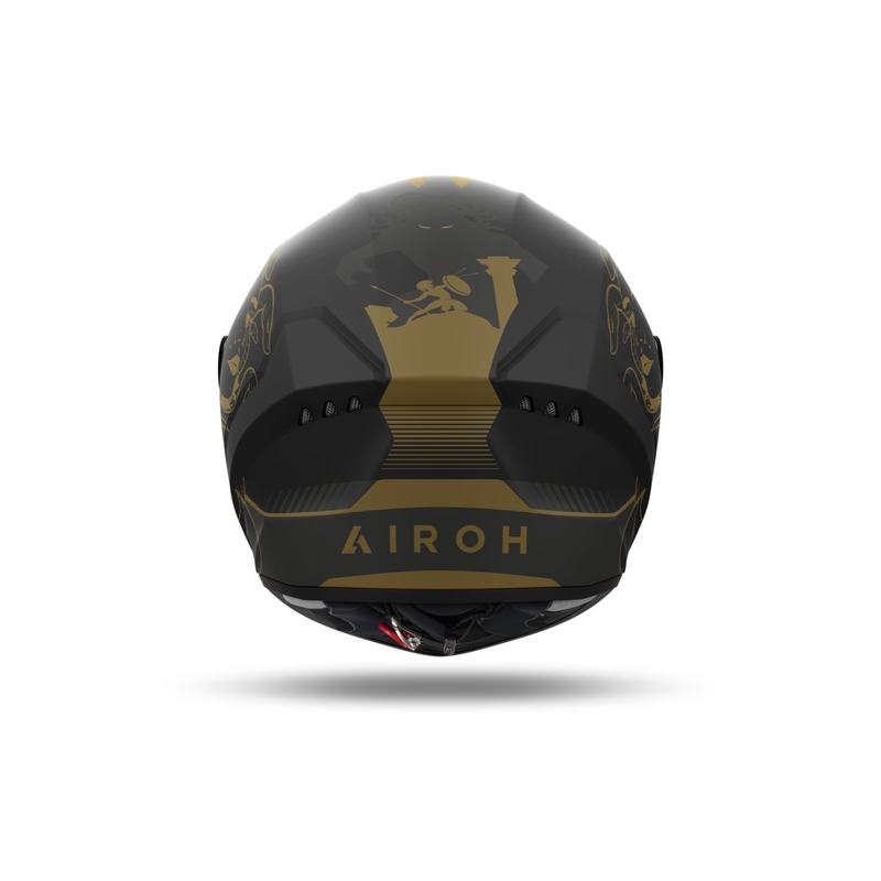 Airoh CONNOR Titan zárt motoros bukósisak matt fekete