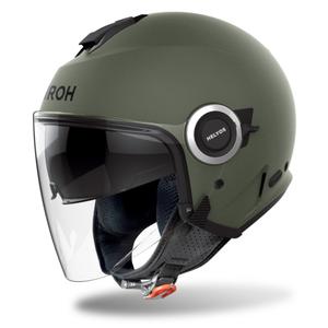 Airoh HELYOS Color nyitott motoros bukósisak matt zöld