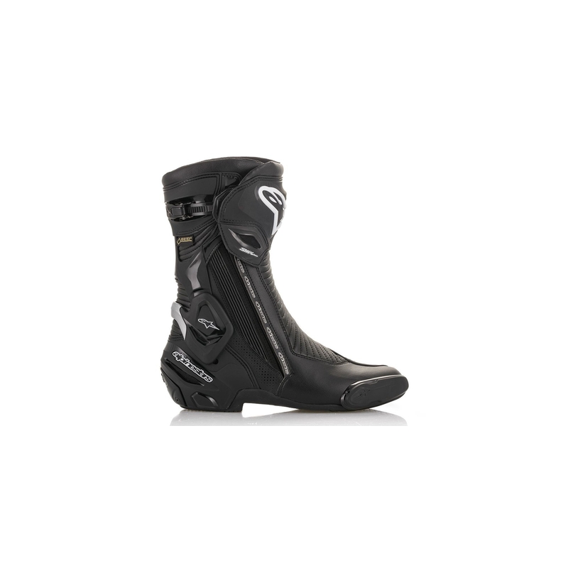 Alpinestars SMX Plus 2 Gore-Tex motoros csizma fekete-ezüst