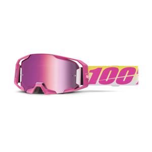 100% ARmatic Sellars motocross szemüveg, rózsaszín plexivel