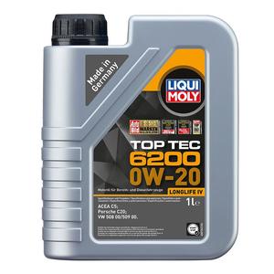 LIQUI MOLY Top Tec 6200 0W-20 szintetikus motorolaj 1 l
