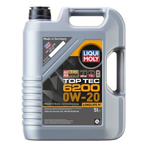 LIQUI MOLY Top Tec 6200 0W-20 szintetikus motorolaj 5 l