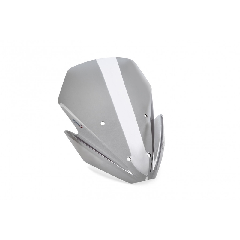 Windshield PUIG NEW GEN. SPORT smoke részére CFMOTO 800 NK Advanced 2023-2026, CFMOTO 800 NK Sport 2023-2026