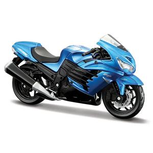 Maisto Kawasaki Ninja ZX-14R motorkerékpár modell kék