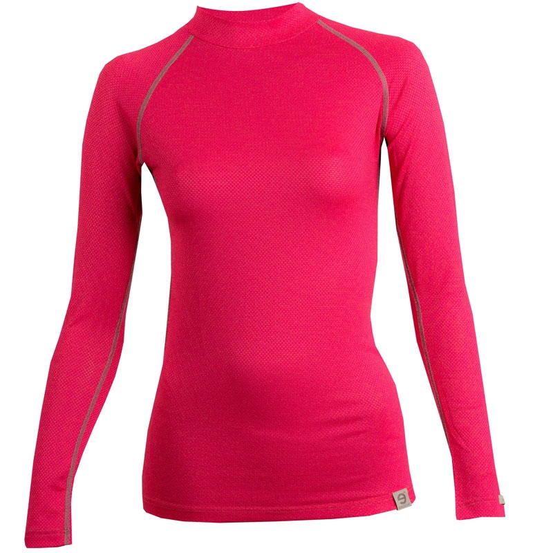 Nanosilver® MERINO női termo póló rózsaszín