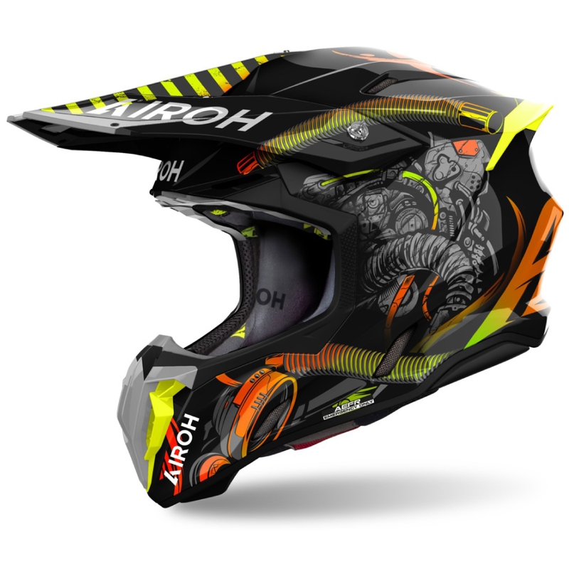Airoh Twist 3 Toxic 2024 motokrossz sisak matt
