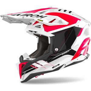 Airoh Aviator 3 Saber 2024 motokrossz bukósisak fényes piros