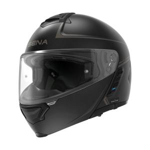 SENA Impulse felnyitható motorkerékpár sisak Mesh headsettel matt fekete