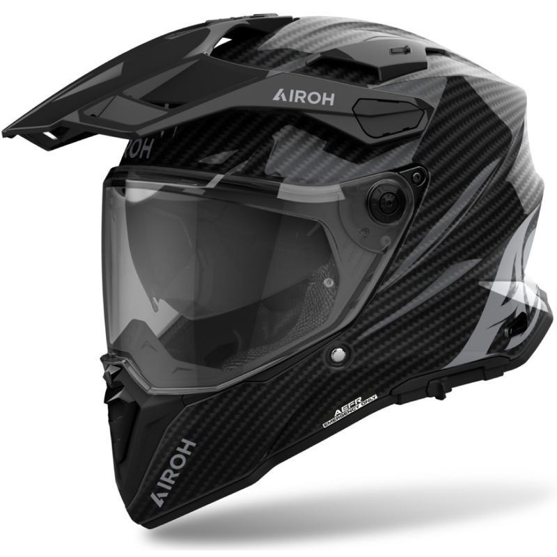 Airoh Commander 2 Carbon enduro motoros bukósisak fekete