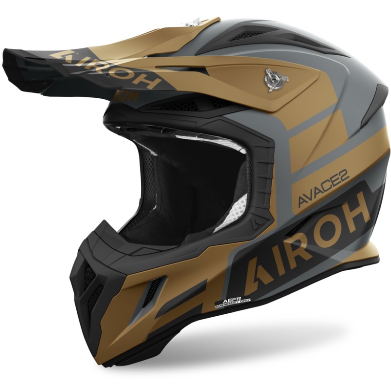 Airoh Aviator Ace 2 Sake motocross sisak matt arany