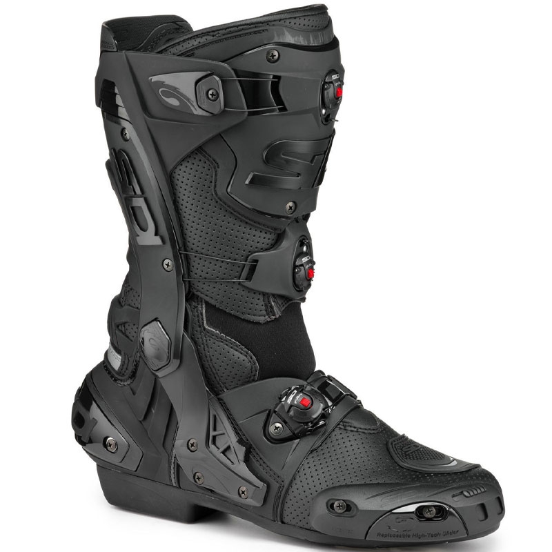 SIDI REX AIR motoros csizma matt fekete kiárusítás