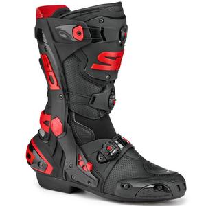 SIDI REX AIR motoros csizma fekete-piros